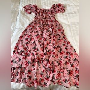 Floral Pink Dress